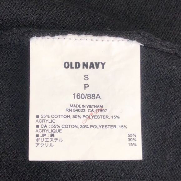 Old Navy V-neck Long Sleeve Cotton Hi Lo Sweater S - Picture 4 of 7